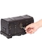Vintiquewise Small Pirate Style Wooden Treasure Chest with Small Vintage Padlock and Key QI003026.LK - alternate 2